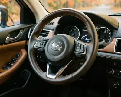 MAZDA CX-5 革ステアリング