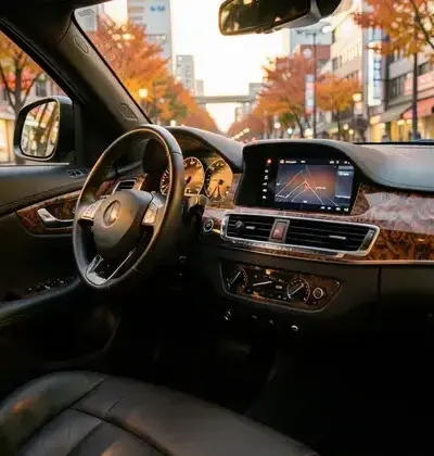 MERCEDES S ウッドパネル